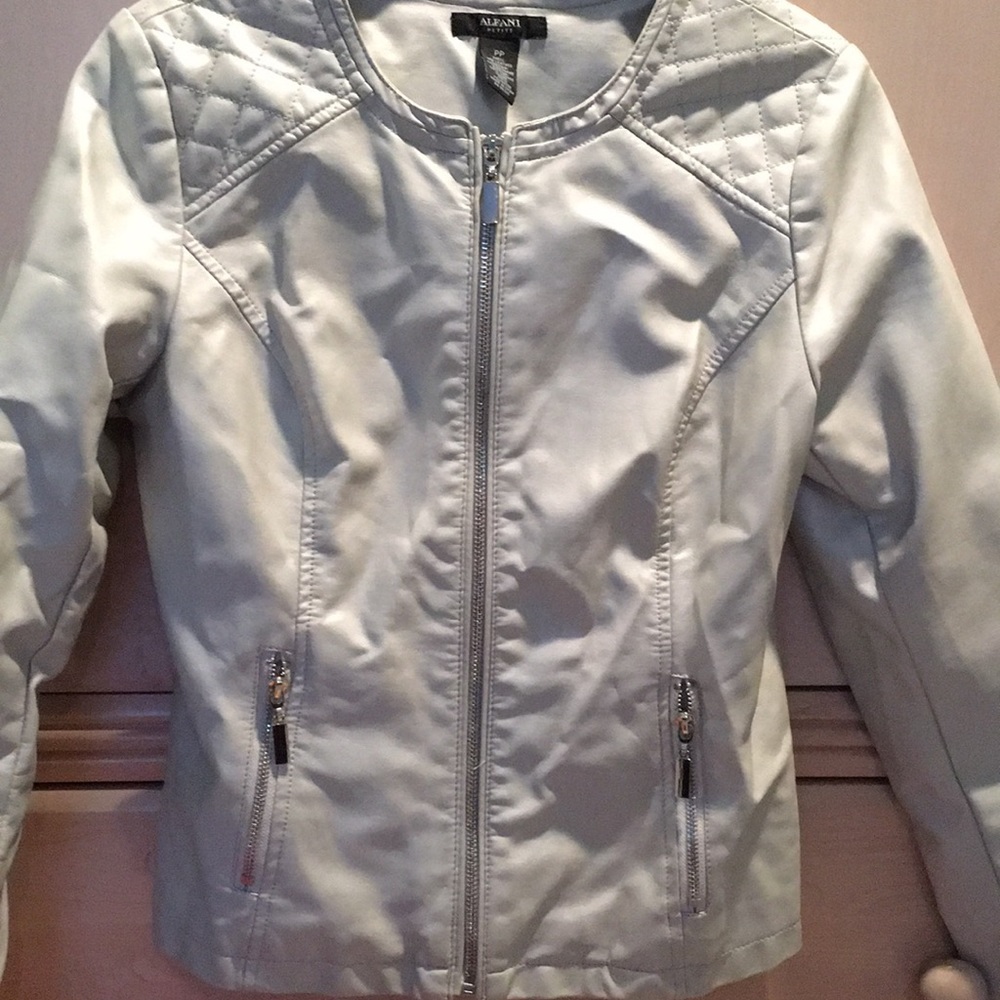 Shimmery Leather Jacket